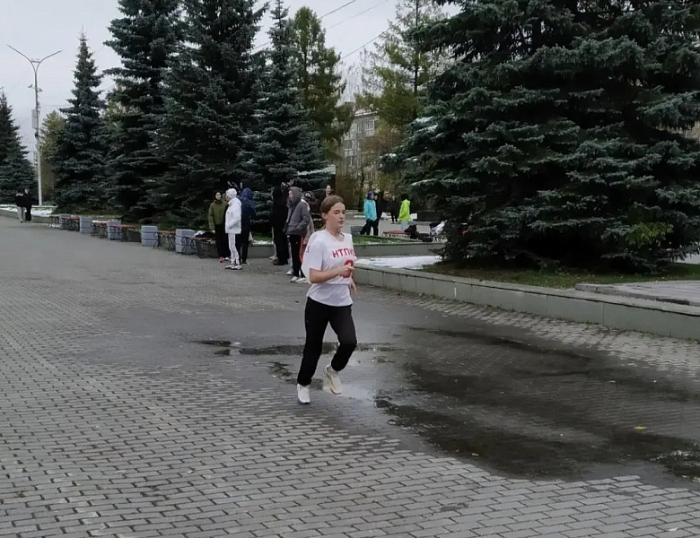 Отборочные соревнования по кроссу в рамках программы «Зачётный спорт» Профтех