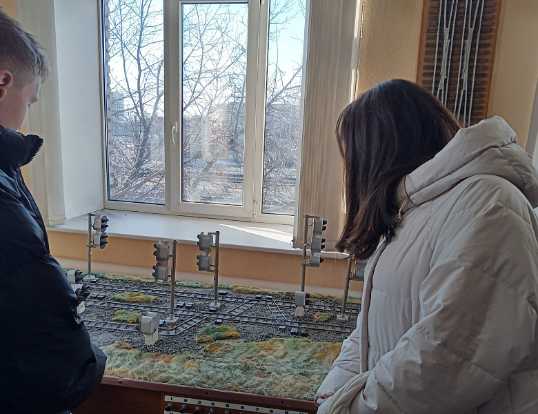 Экскурсия группы 204 на РЖД