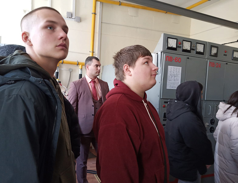 Экскурсия группы 204 на РЖД