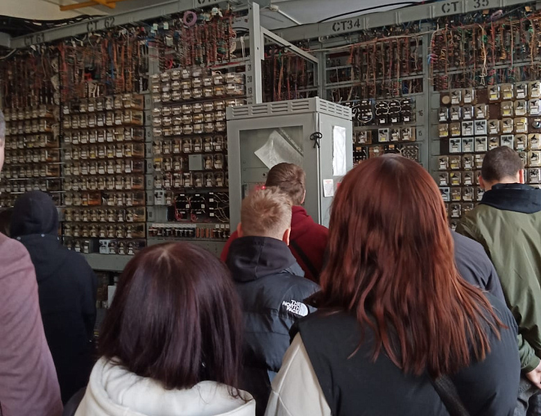 Экскурсия группы 204 на РЖД