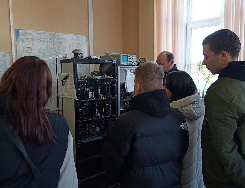 Экскурсия группы 204 на РЖД