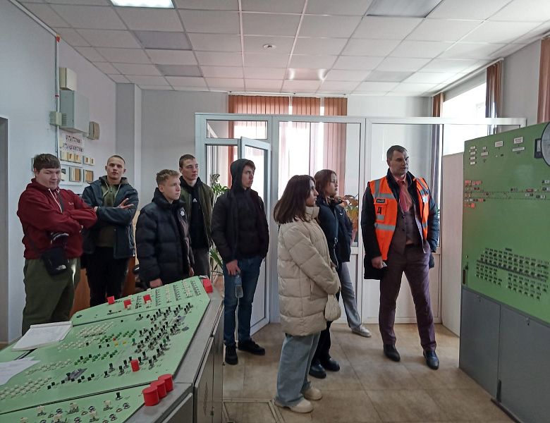 Экскурсия группы 204 на РЖД