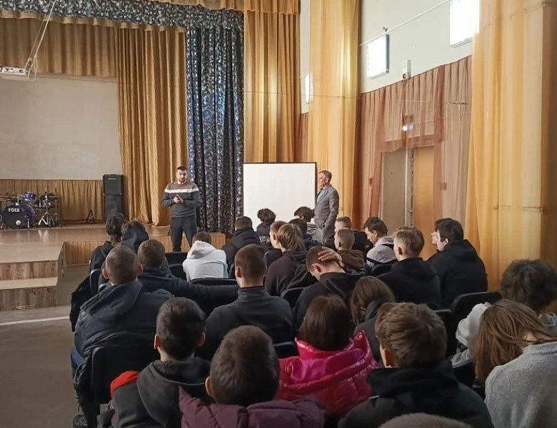 Профориентационная встреча студентов  с социальным партнером - ООО "РЖД"