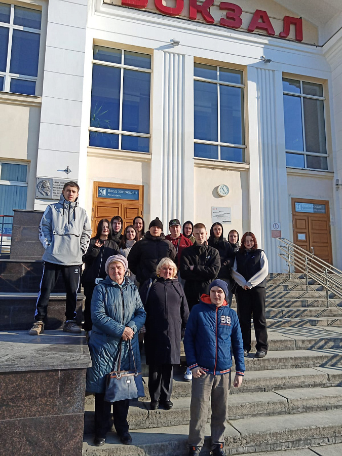 Экскурсия группы 204 на РЖД