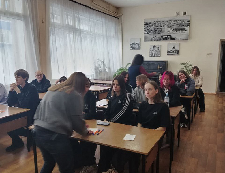 Посещение библиотеке группой 126